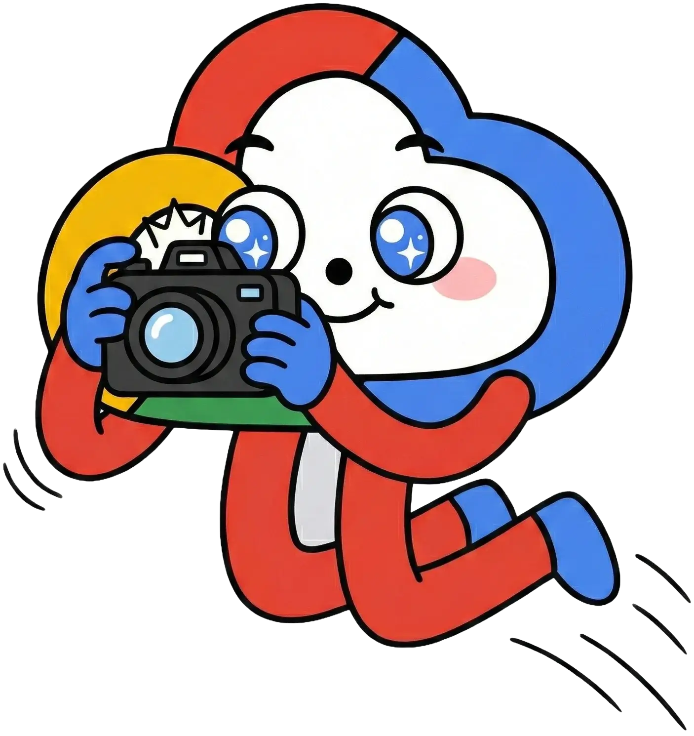 devy taking a memorable moment